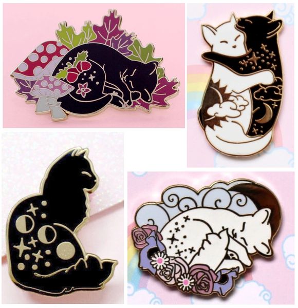 Glorious Cat Pins 1