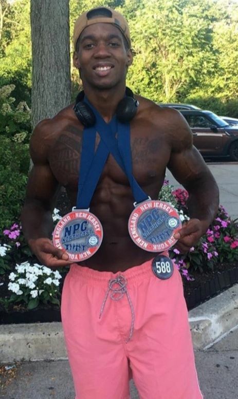 Hassan Rose wins 2 medals in the Men's Physique Category at the 2019 NPC Northeast Summer Classic.