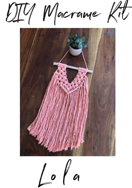 Diy Macrame Kit Lola