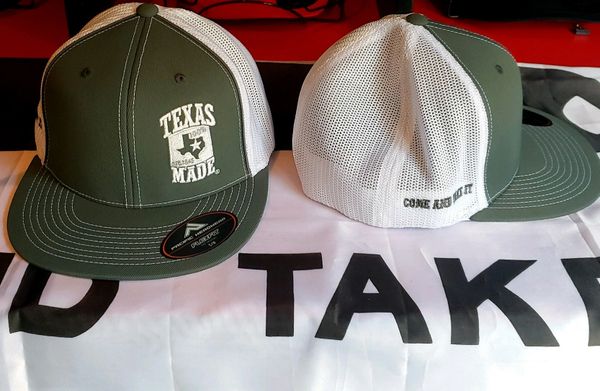 Hats - Flat Bill - Come and Take It - 100% Texas Made Est 1845