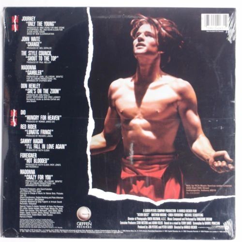 Vision Quest Soundtrack Ost Sealed Orig Generation Gap Records Vinyl Records Rare Vinyl Records Nostalgia Rock Posters T Shirts