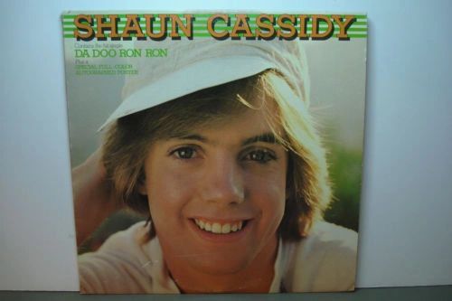 SHAUN CASSIDY BS-3067 VINYL RECORDS LP--- Da Doo Ron Ron and Hey There  Lonely GIrl