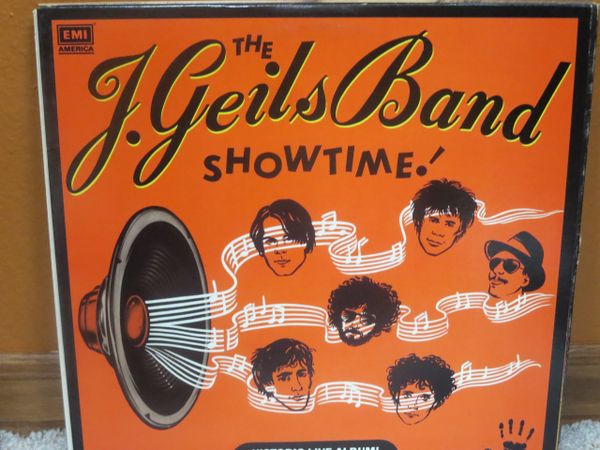 J Geils Band Showtime Historic Live Generation Gap Records Vinyl Records Rare Vinyl Records Nostalgia Rock Posters T Shirts