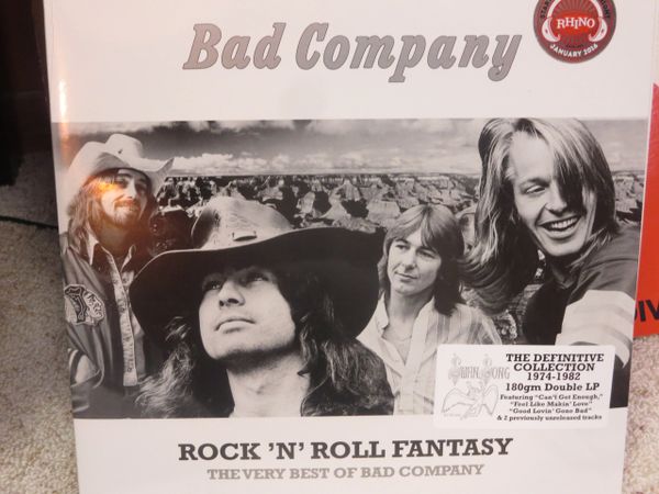 Bad Company - Rock N Roll Fantasy - The Very Best Of Bad Company -180 Gram  Double Lp -Good Lovin Gone Bad To Feel Like Makin Love