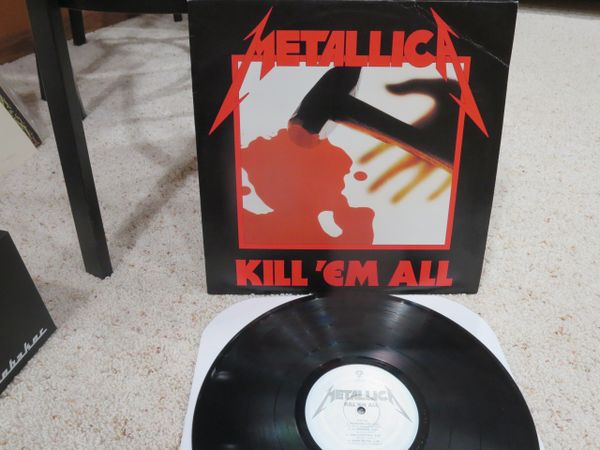 Metallica - Kill Em All - Contains Seek & Destroy -83 -- 2008 Reissue 180  Gram
