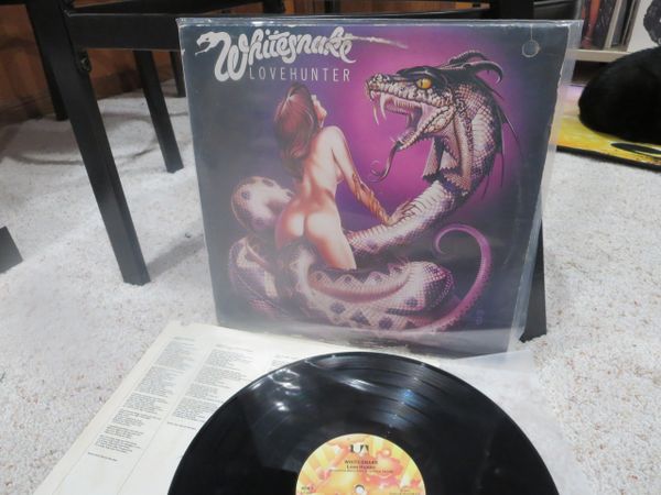 Whitesnake - Lovehunter - Cut Out - Ultrasonic Cleaned -Long Way From Home  - 1979