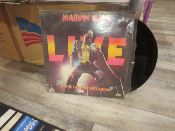 Marvin Gaye : Live At The London Palladium (LP, Vinyl record album