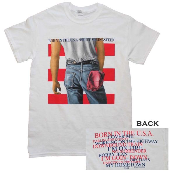Bruce Springsteen Born U.S.A. T-Shirt-|Generation Gap Records
