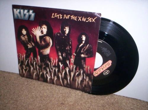 Kiss Lets Put The “x” In Sex Promo 45 Generation Gap Records Vinyl 