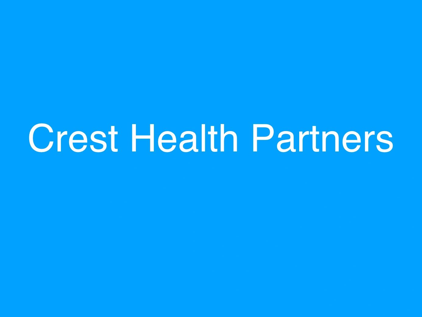 crest health partners
health care
healthcare
telemedicine 
telehealth
philadelphia
digital solutions