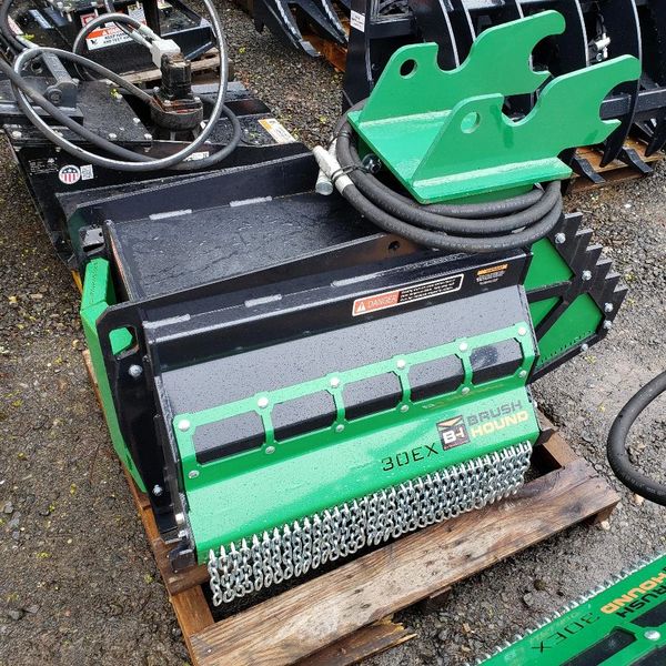 Flail Mower, Brush Hound Excavator