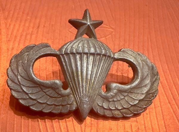 Vietnam War - US Military Airborne Parachutist Senior Parachutist Badge#4