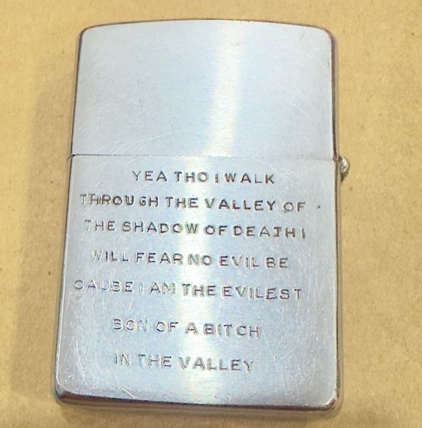 Vietnam War -US military Forest Valley Special Forces Vietnam Zippo Lighter