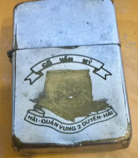 Vietnam War -South Vietnam Military Super American Adviser “ South Navy Vietnam Coast Zone 2 “ Zippo Lighter