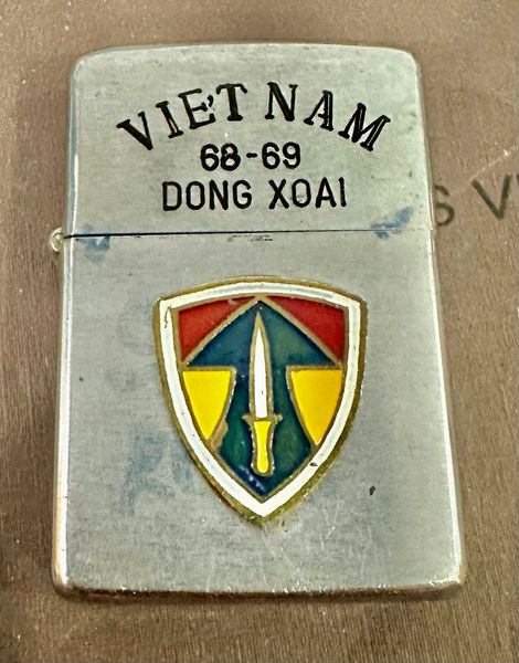 Vietnam War - 1st Infantry bridgade Combat Zippo Lighter