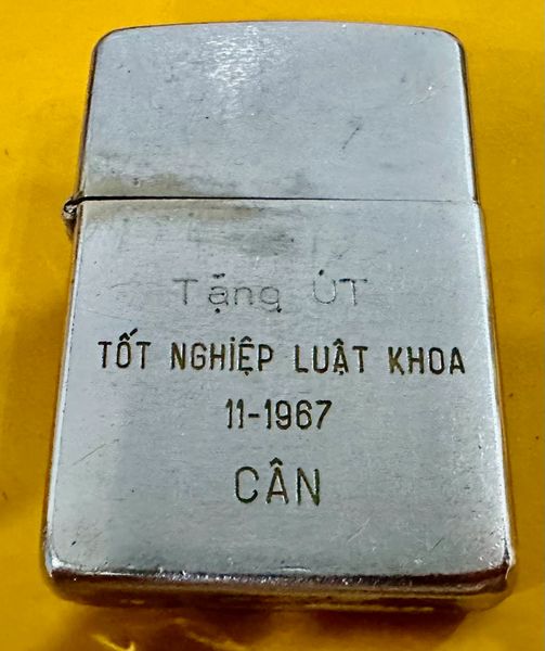 Vietnam War -US Law Military Graduate Gift “ Can “ & Women Peace Zippo Lighter