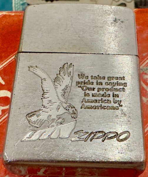 Vietnam War - US Military Americans Eagle Air Forces Proud of American Militaria Zippo Lighter