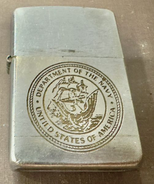 Vietnam War - US Military US Of America Department of The Navy Zippo Lighter