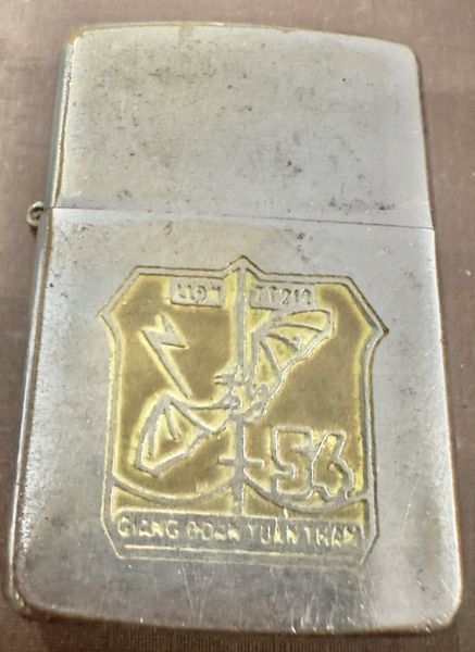 Vietnam War- US Military LLDN TT212 Giang Doan Tuan Tham Zippo Lighter