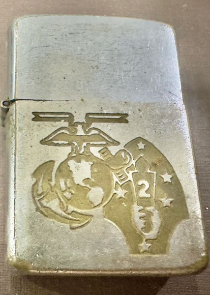 Vietnam War - US Military USMC MAAG Zippo Lighter