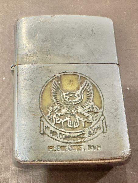 Vietnam War - US Military 1st Air Command SQON (Squaron) Zippo Lighter