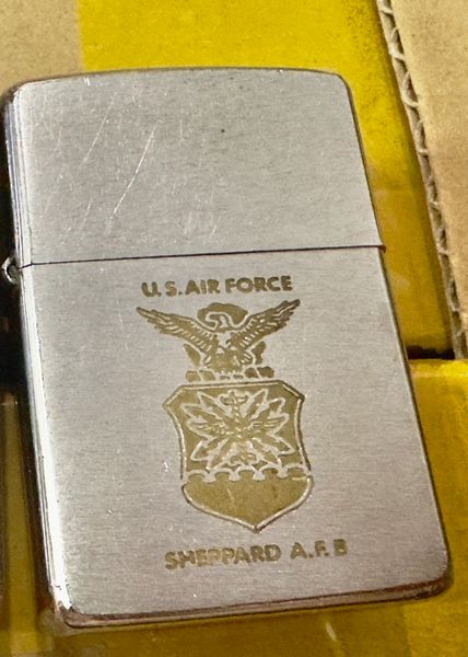 Vietnam War - US Militaru USAF Air Police Sheppard AFB Zippo Lighter