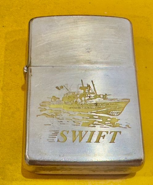 Vietnam War - US Military Navy Seals “ Swift “ Zippo Lighter