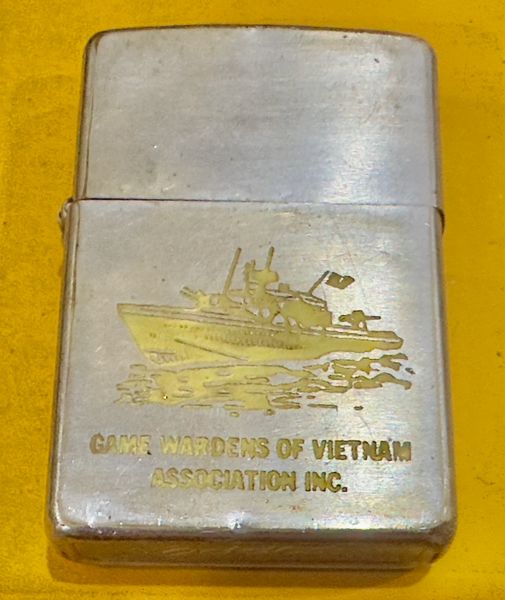 Vietnam War- US military Navy Seals Game Wardens of Vietnam Association inc Zippo Lighter