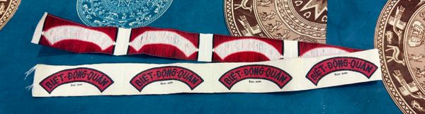 Lot of 10 pcs Biet Dong Quan Patches Silk Bevo