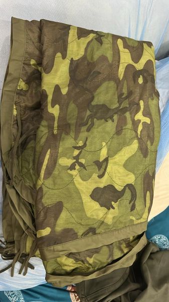 South Vietnam Bags & US Poncho Liner LRRP Recon 1970
