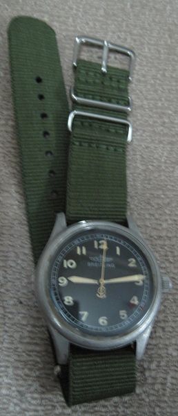 Reproduction US Military Breitling Wristwatch