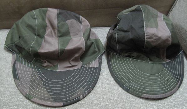 Free Size Two Caps Airborne NhayDu Camo New