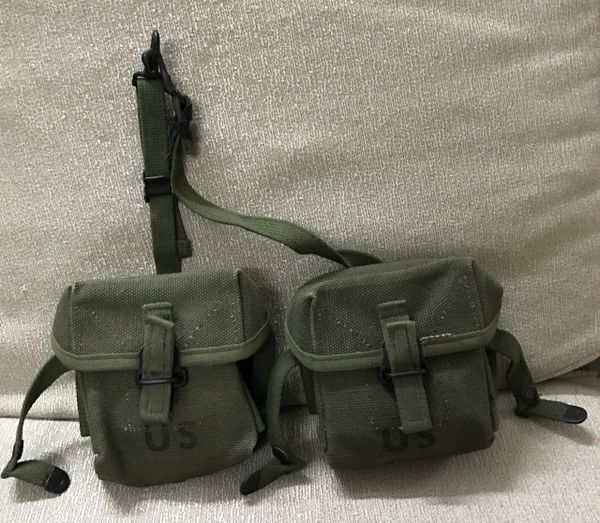ARVN US Military Small Arms Ammunition M16A1 Rifle Case 2pcs in 1set