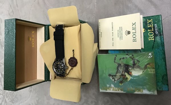 Reproduction Rolex Oyster Perpetual GMT-Master Officially Certified Chronometer Watch W/Box