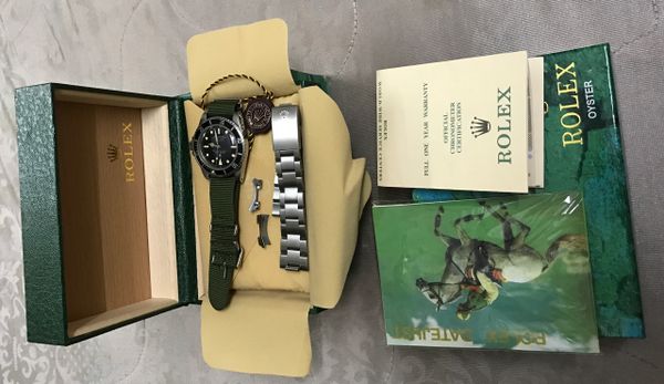 Reproduction US Military Rolex Oyster Perpetual 4000ft-1200m Superlative Chronometer Officially Certified WristWatch W/Box (Swiss Remade)