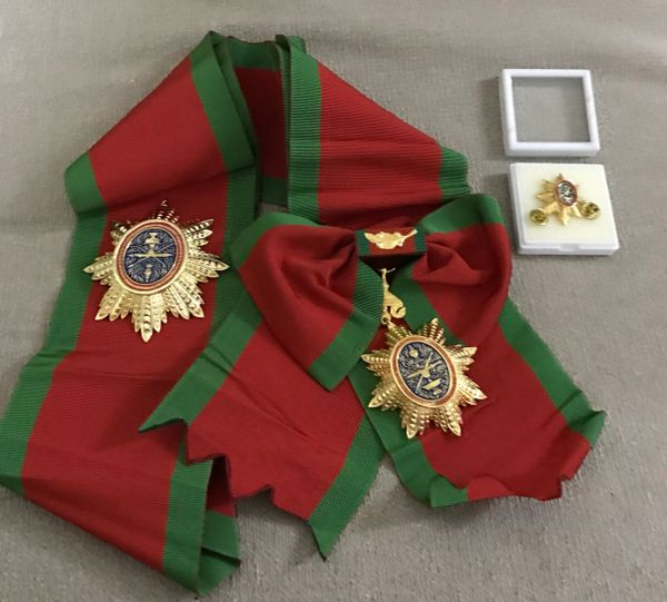 Royal Order & Medal Of The Kingdom Cambodia Special Type:Grand Cross Sash