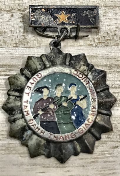 NVA Vietcong Killer Badge