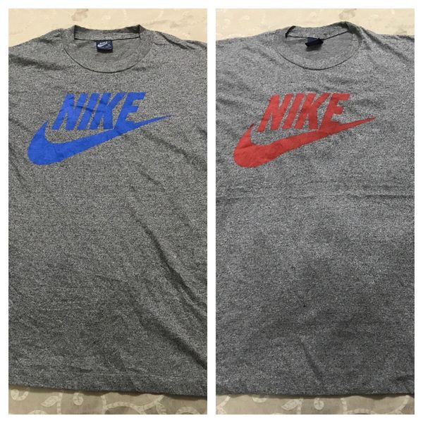 ORIG 80's Tri-Blend NIKE VINTAGE T-SHIRT SIZE MEDIUM 38-40