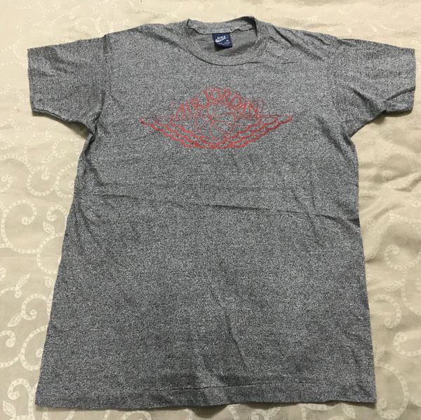 ORIG 80's Tri-Blend Air giodar VINTAGE T-SHIRT SIZE MEDIUM 38-40