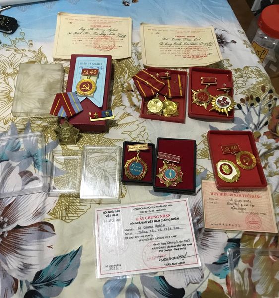 Original Vietcong 1975-1995 10 Medals