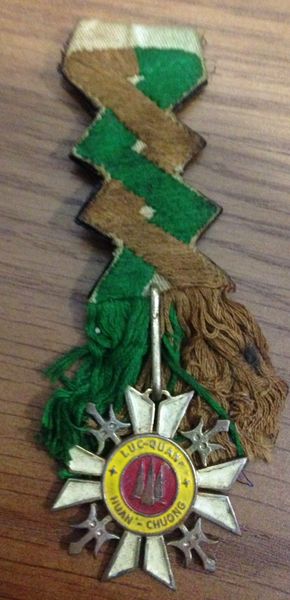 RVN Medal 1st republic of Vietnam Army Distinguished Service Order