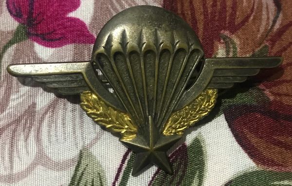 French Indochina Parachute Insignes Early 1938-45 Unissued Number