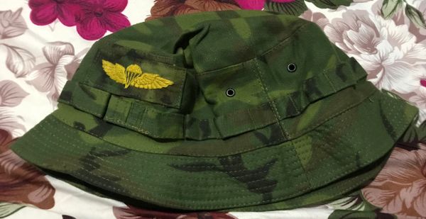 South Vietnamese Ranger Forces Para Wings Boonie Hat Size 7 1/4(58)