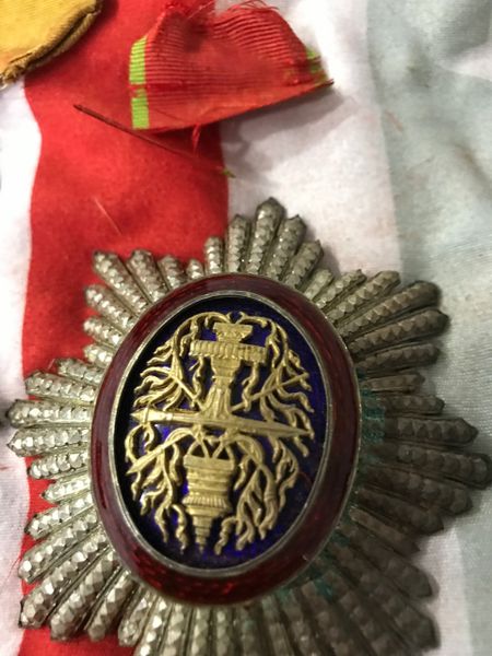Annam Era Royal Order Silver Medal “ Grand Cross &Grand Officer “