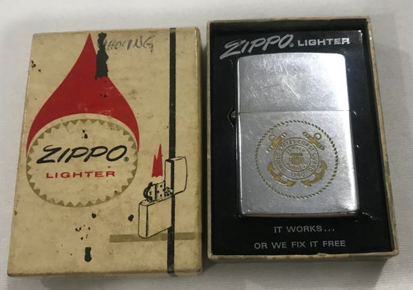 Vietnam War -United States Coast Guard 1790 Zippo Lighter
