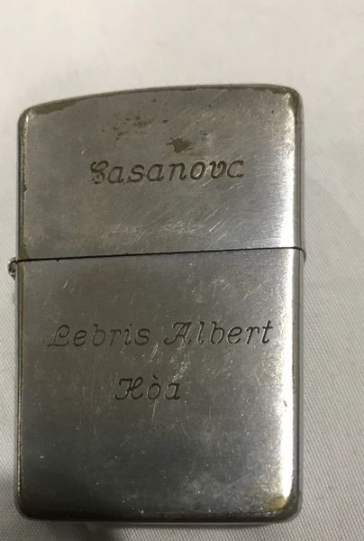 Vietnam War - Lebris Albert Hoà Zippo Lighter