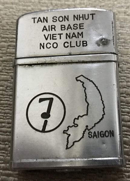 Vietnam War - Tan Son Nhut AirBase Vietnam Lighter