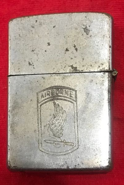 Vietnam War-US Military AirBorne Zippo Lighter | Vincent/Vinh
