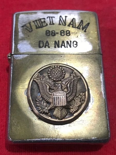 Vietnam War -US Military Enlisted Men Zippo Lighter Danang 1968-69