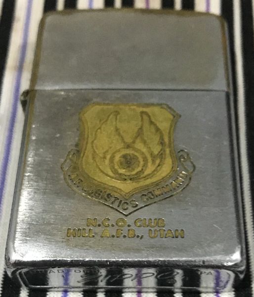 Vietnam War - US Military AirForce Logistics Commander Zippo Lighter